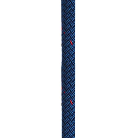 Omnisports 0.37 in. x 25 ft. Nylon Double Braid Dock Line - Blue with Tracer OM1526831